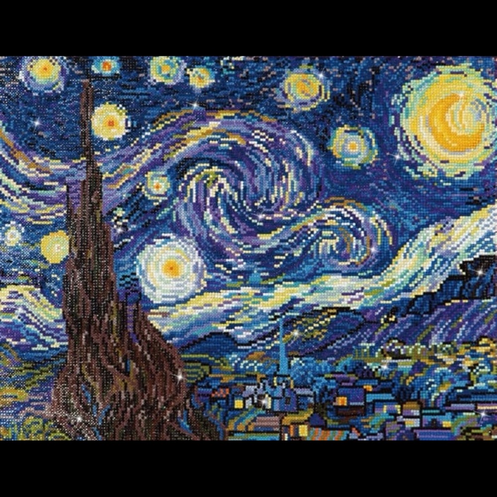 6 Special Edition Starry Night Diamond Art Kits